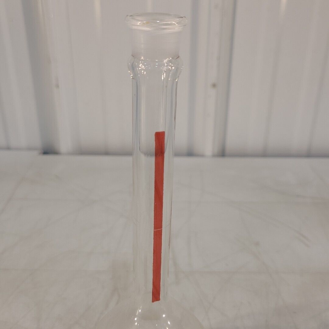 Pyrex 500mL Flat Bottom Long Neck Flask A 10" Labratory Glassware Tc