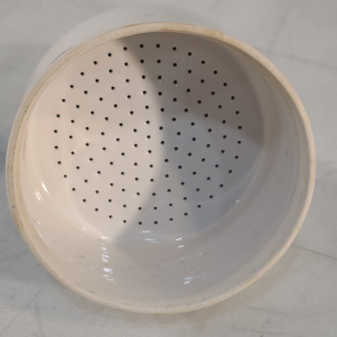 Vintage Coors 60242 Buchner Porcelain Funnel Lab Equipment For Flask Or Beaker