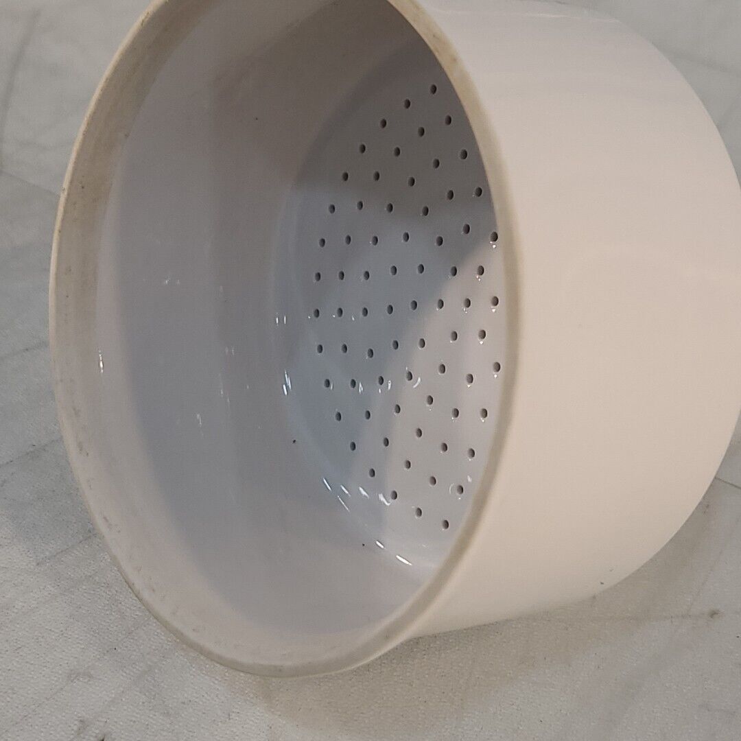 Vintage Coors 60242 Buchner Porcelain Funnel Lab Equipment For Flask Or Beaker