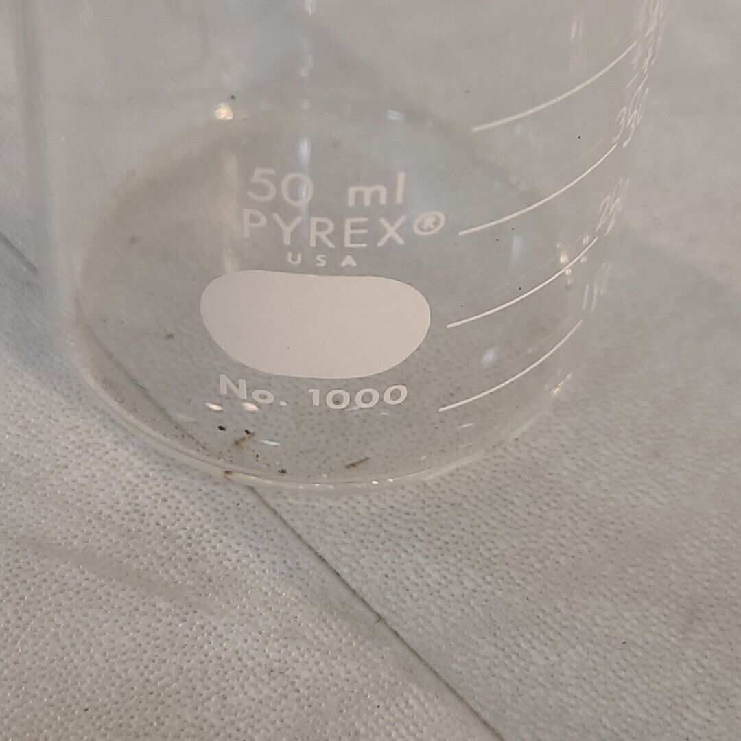 Lot Of 14 Pyrex Corning 1000 Beaker 6x 250mL 1x 150mL 5x 100mL 2x 50mL Glassware