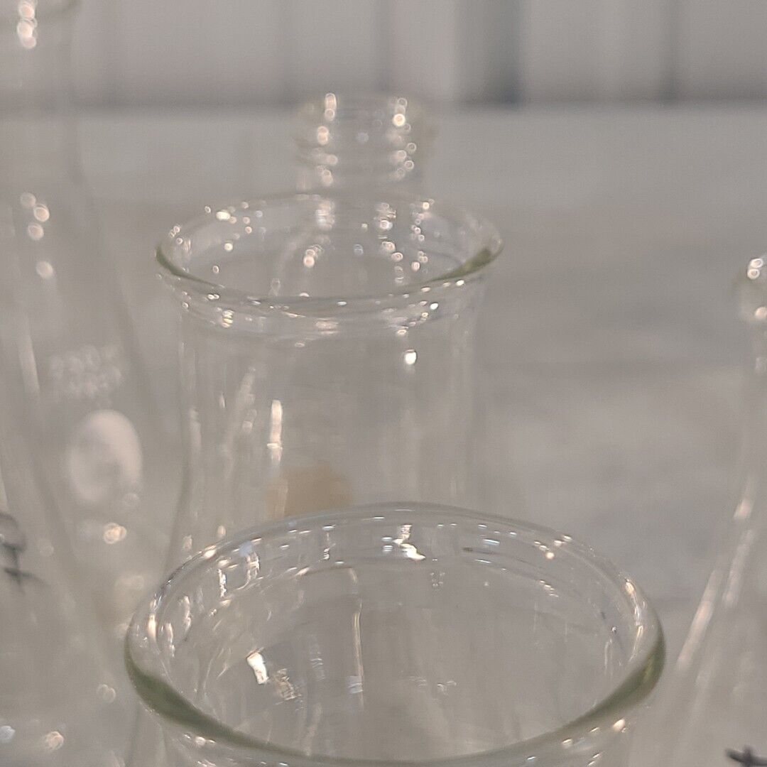 Lot Of 16- Kimax Pyrex 26505 4980 5100 Erlenmeyer Flask Labratory Glassware mL