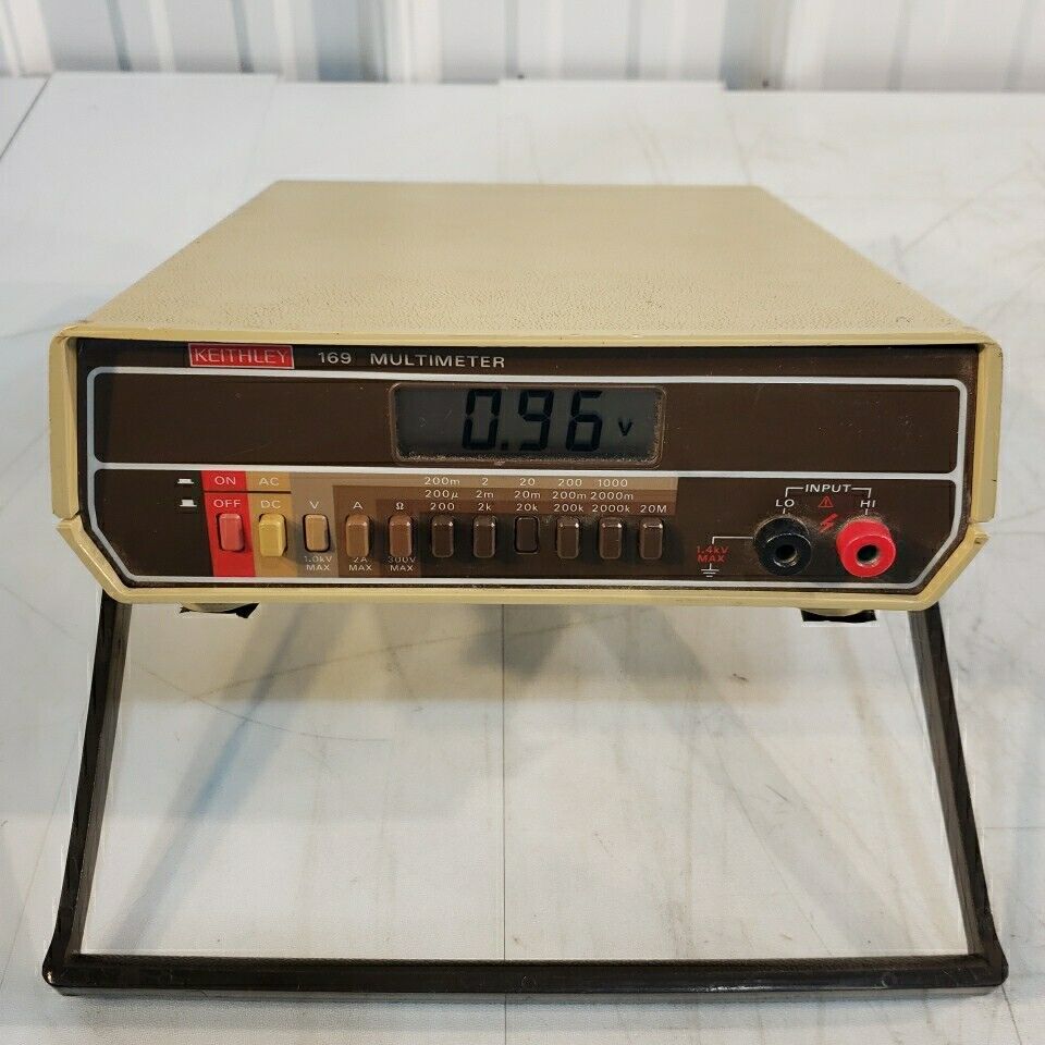FOR PARTS Keithey 169 Multimeter Vintage Battery Powered