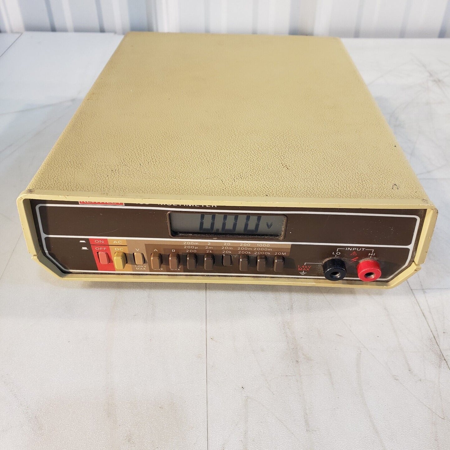 FOR PARTS Keithey 169 Multimeter Vintage Battery Powered