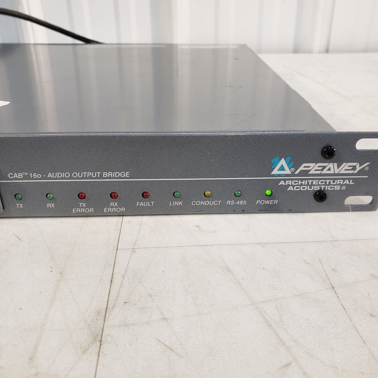 Peavey CAB 16o Audio Output Bridge Media Matrix CobraNet 003BCE2924581