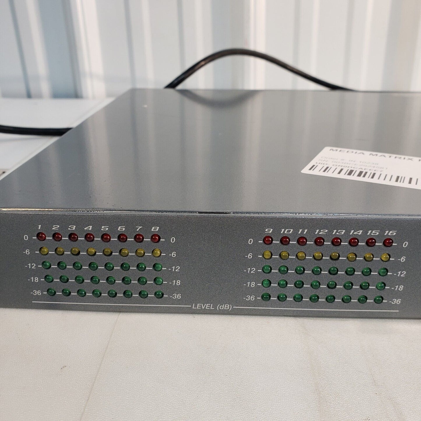 Peavey CAB 16o Audio Output Bridge Media Matrix CobraNet 003BCE2924581