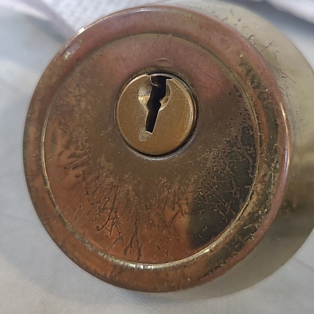 Uscan Grade 2 Single Cylinder Deadbolt Brass Finish D130-IC