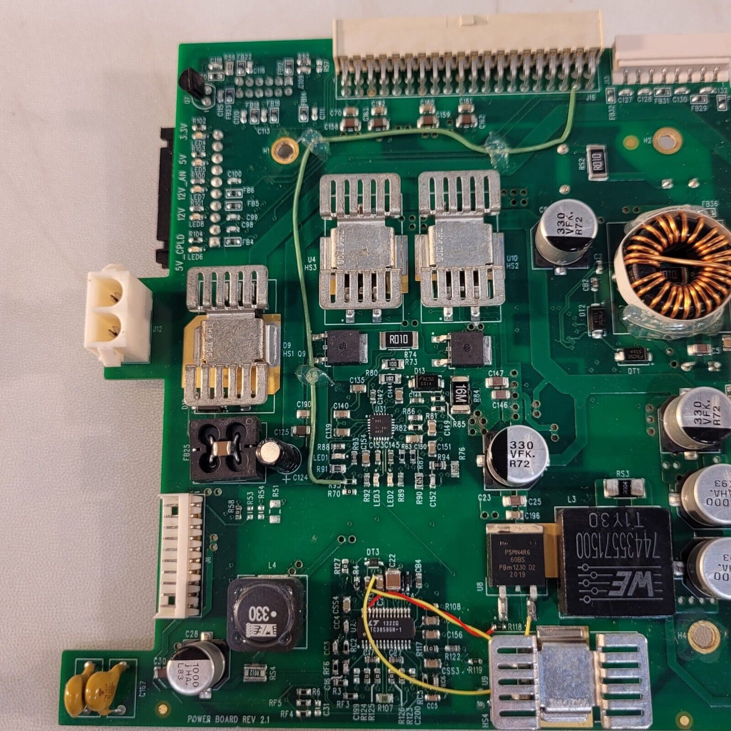 Astro Med PWA 4237403 Power Supply Circuit Board From DMX 8000 DAQ Recorder