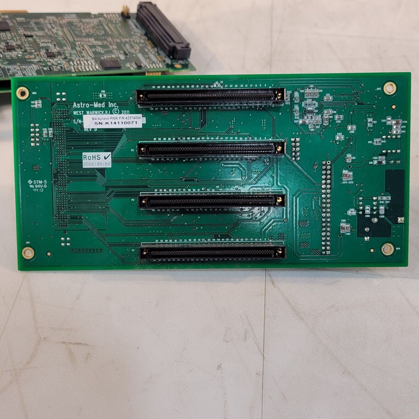 Astro Med 42374004, 42374001, 42374002 PCI Circuit Boards DMX 8000 DAQ Recorder