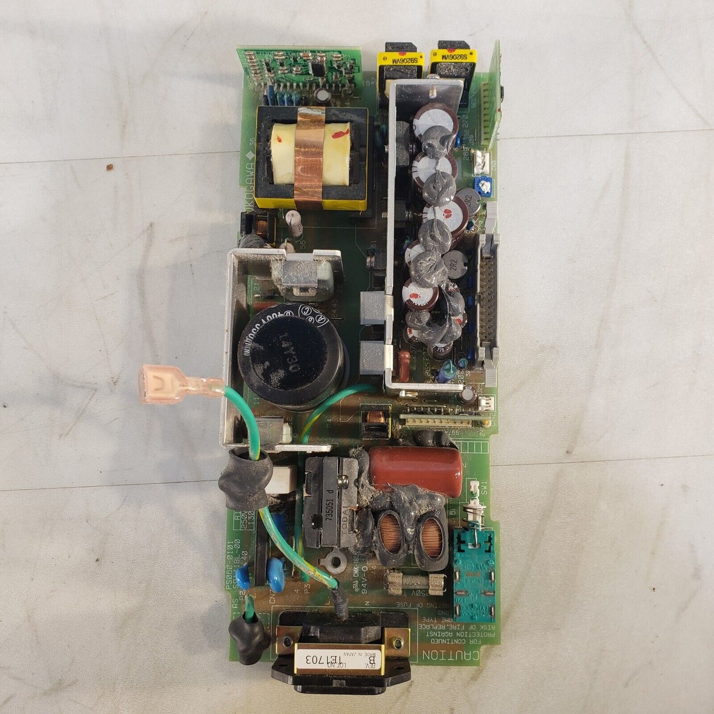 Yokogawa PS060-0101 Power Supply Circuit Board for HP 54600A Hewlett Packard