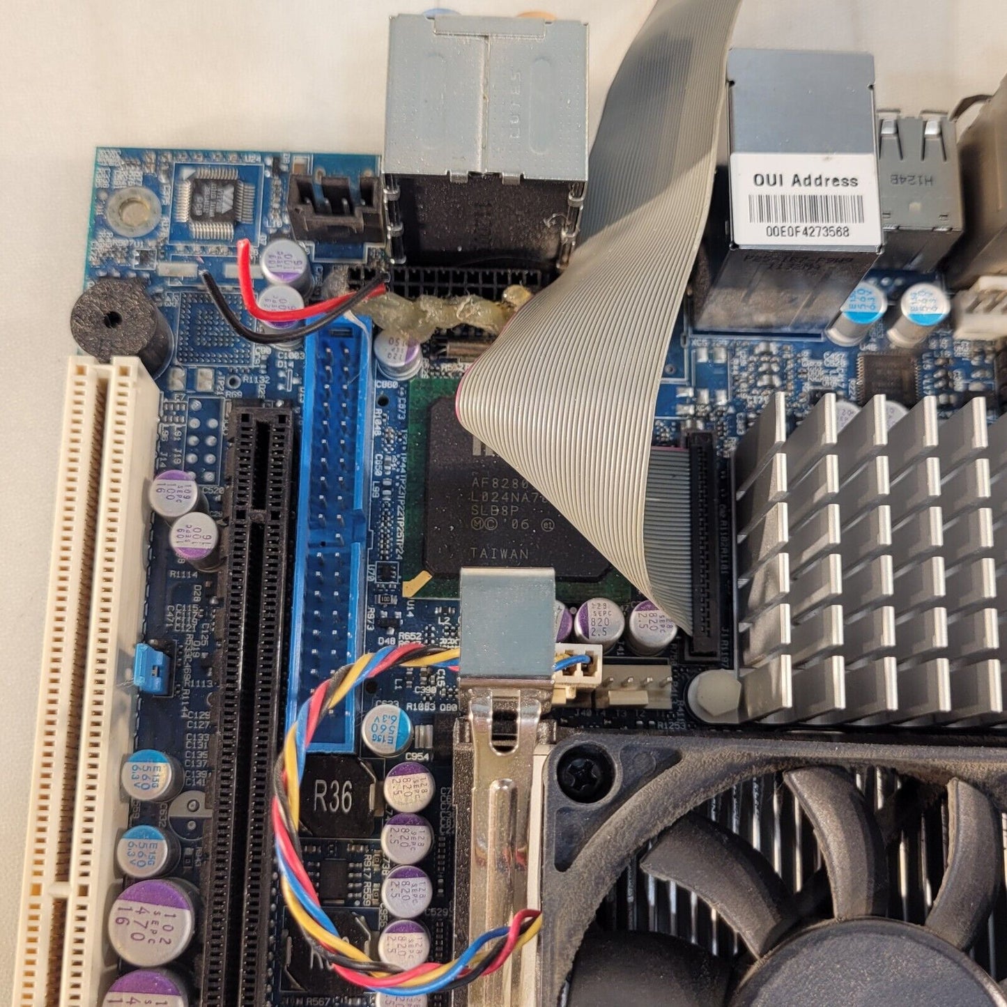 Kontron 30101513 Industrial Control Motherboard CPU Computer w/ RAM, Fans