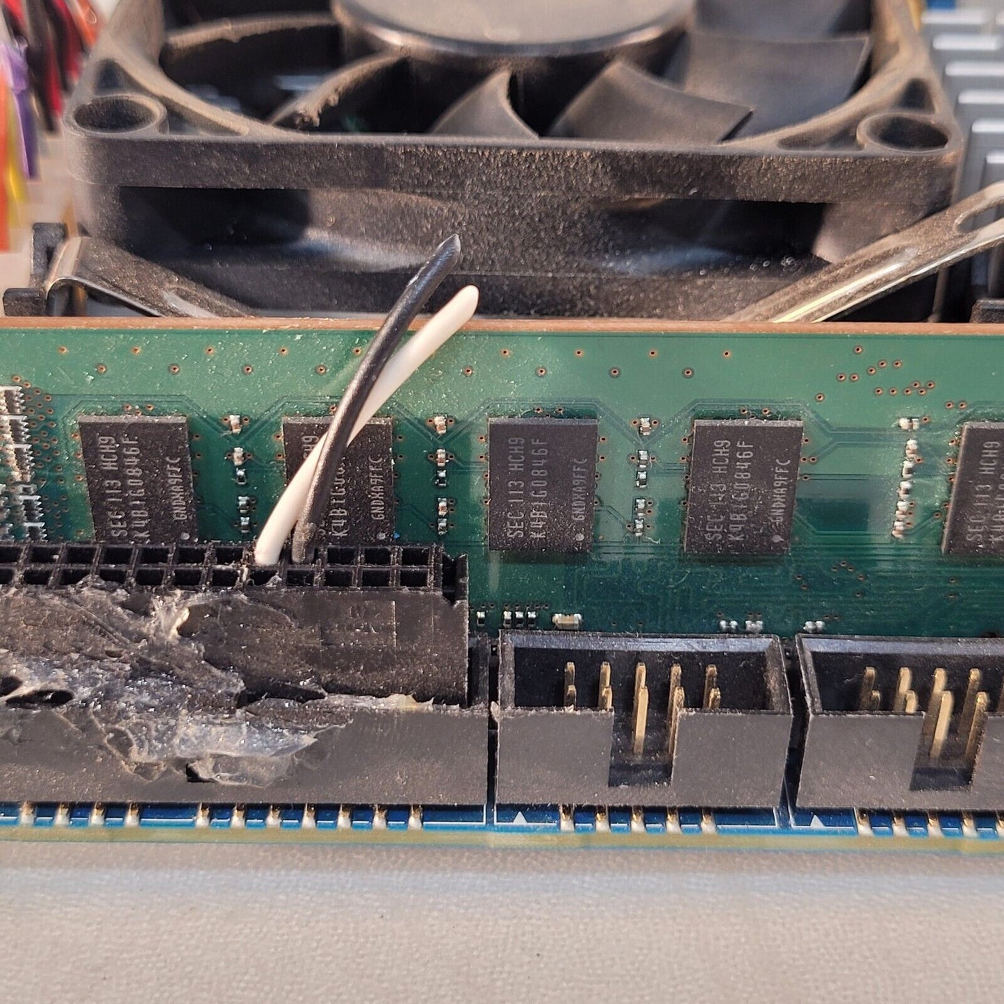 Kontron 30101513 Industrial Control Motherboard CPU Computer w/ RAM, Fans