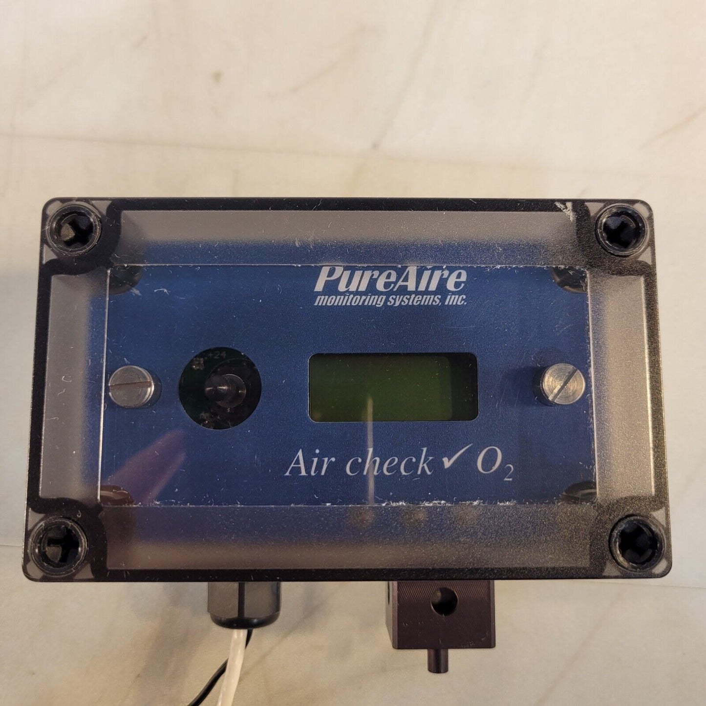 PureAire DRA 99016 Oxygen Deficiency Monitor 0-25%