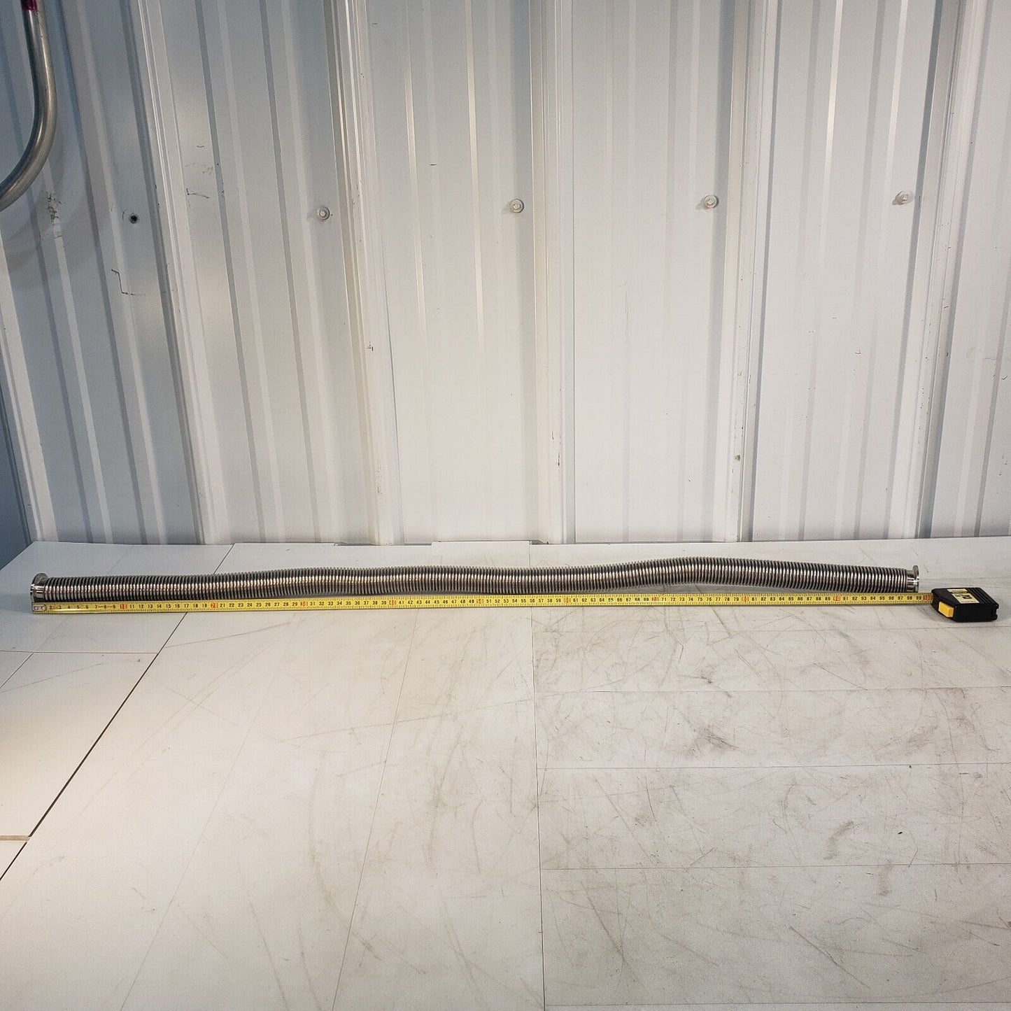 KF25 NW25 Bellows Hose 1000mm 1M Length High Vacuum Stainless Steel QF25