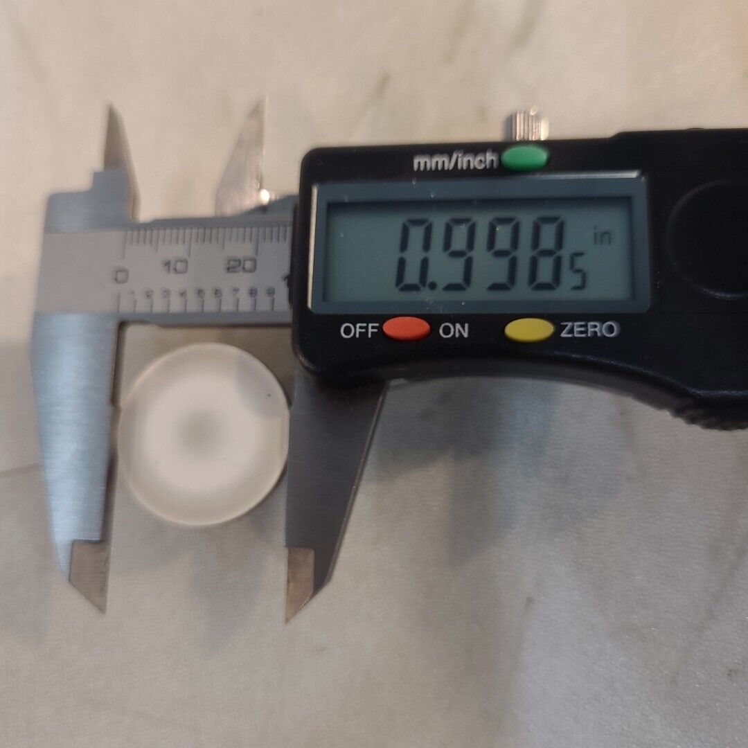 AJA 1" Keeper Al2O3 Al Target 0.08" 0.118" Thick Bonded To Keeper Backing Plate