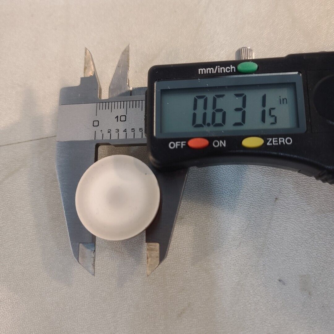 AJA 1" Keeper Al2O3 Al Target 0.08" 0.118" Thick Bonded To Keeper Backing Plate