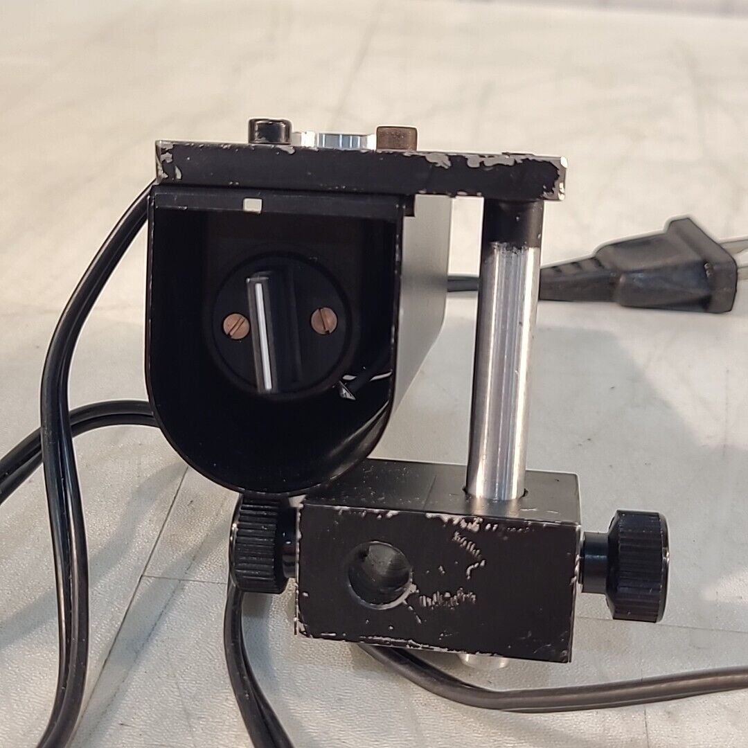 Lamp Housing Optical Microscope Adjustable Aluminum Untested