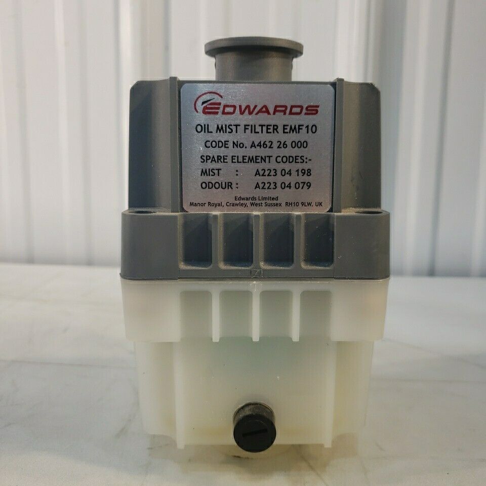 Edwards A462 EMF10 Oil Mist Filter EMF10 Vacuum Pump Catcher UHV 26 000