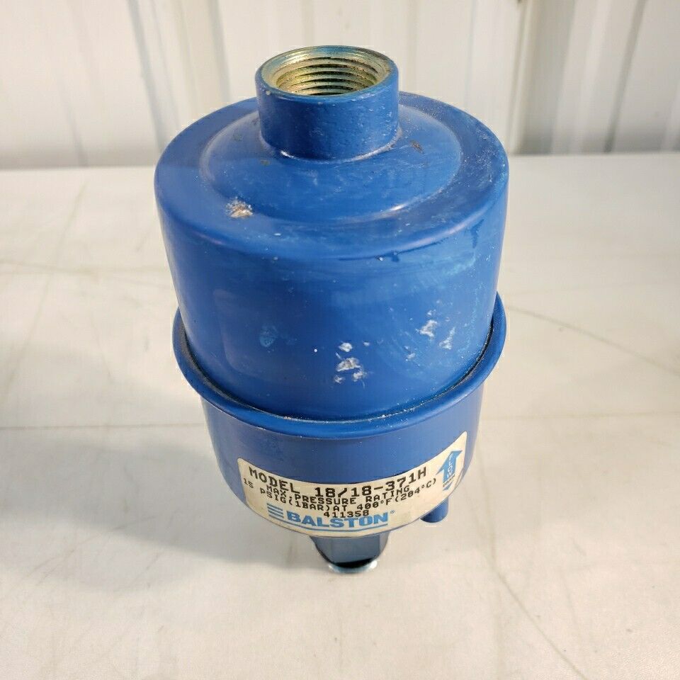 Balston 18/18-371H Oil Mist Filter Vacuum Pump Oil Catcher 15PSI Max