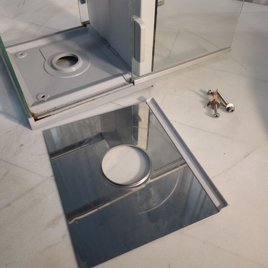 Draft Shield Enclosure from Mettler Toledo AB204 Scale Balance Precision Acrylic