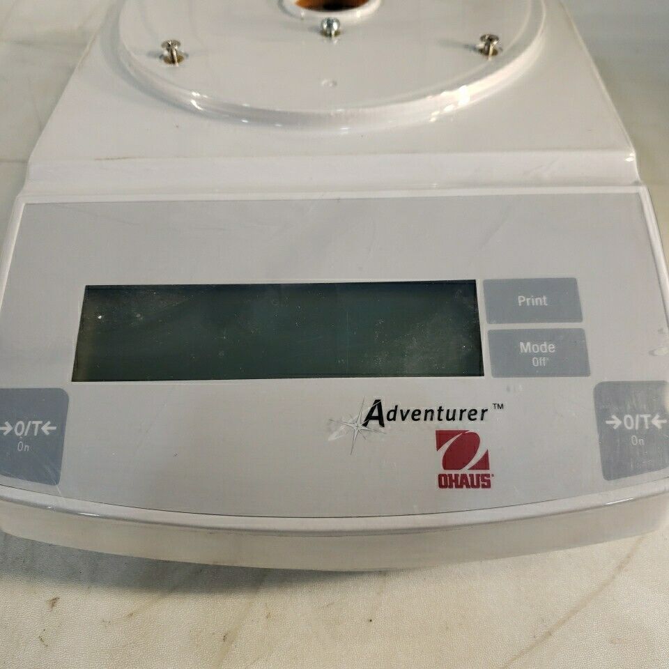 Ohaus Adventurer Balance Scale 120V AR0640 65g Max 0.0001g Step Not Working