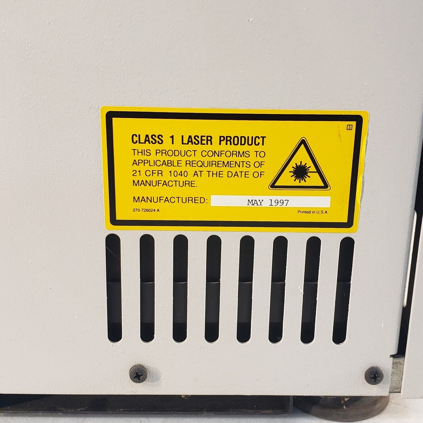 Beckman Coulter P/ACE Systems 488 Laser Module LIF 488nm Analytical