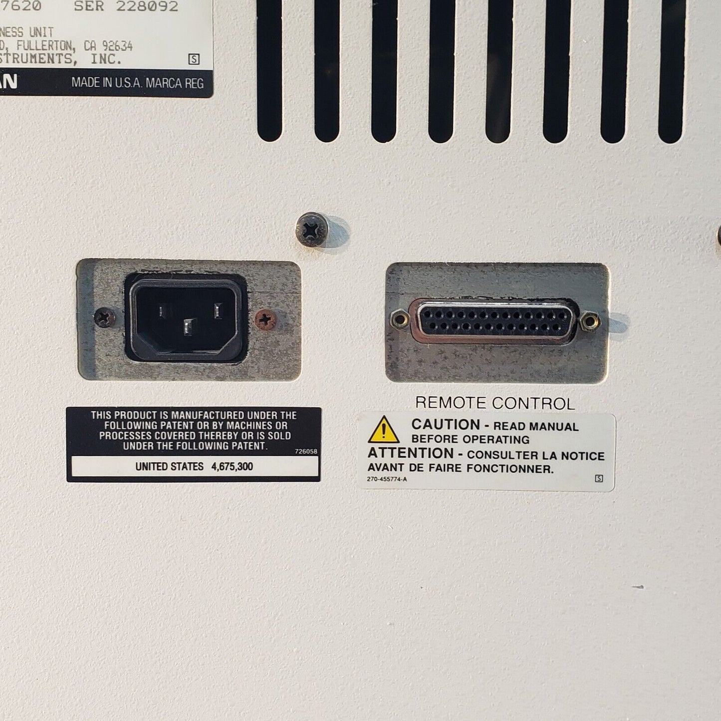 Beckman Coulter P/ACE Systems 488 Laser Module LIF 488nm Analytical