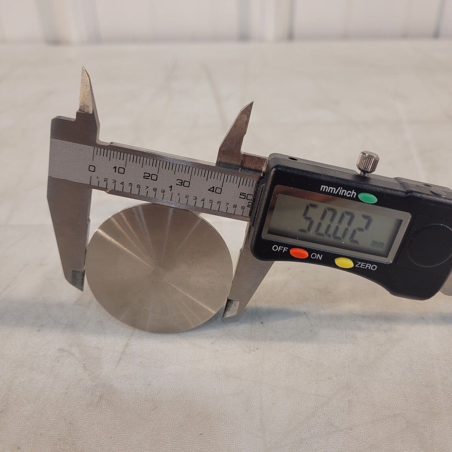 TA Instruments 0.02 Radian Rheometer Rotor 50mm Dia Upper Geometry Spindle
