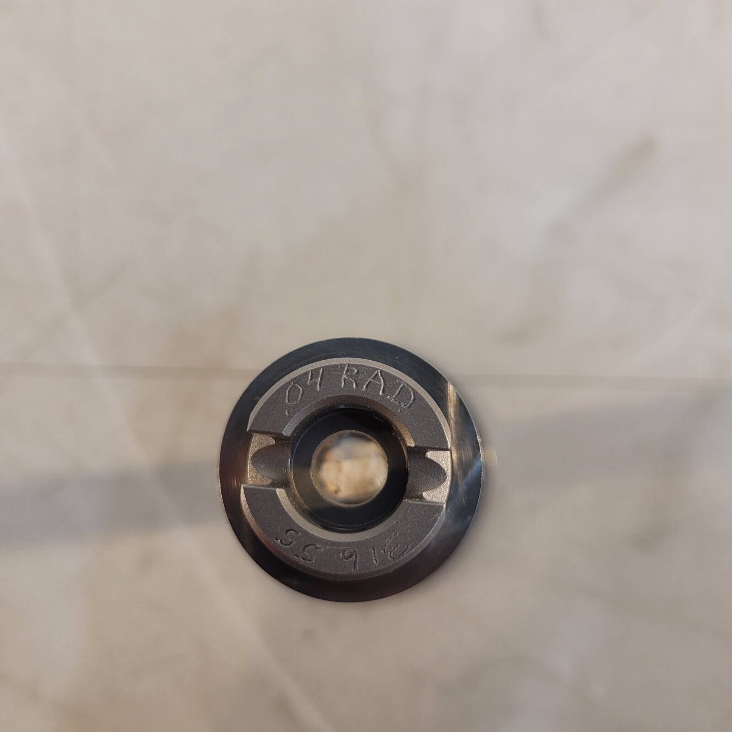 TA Inst 0.04 Radians Rheometer Rotor 50mm Dia Upper Geometry Spindle 316 SS