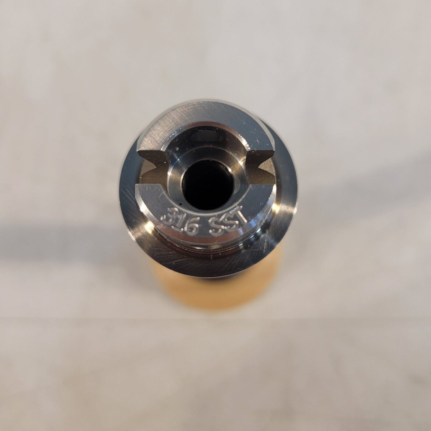 TA 316 SST .04 Radians 2° 17' 31" Rheometer Rotor 40mm Dia Upper Geometry