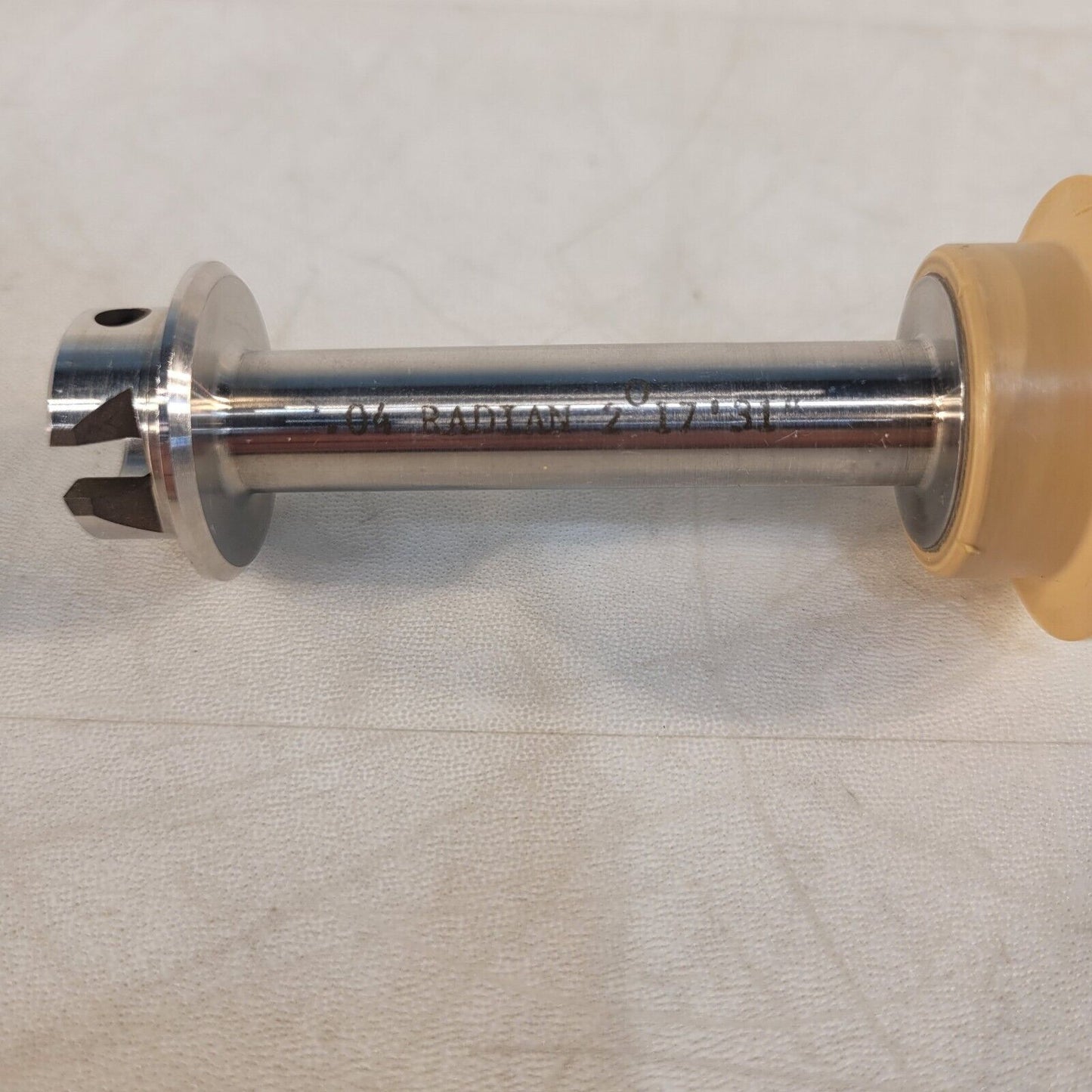 TA 316 SST .04 Radians 2° 17' 31" Rheometer Rotor 40mm Dia Upper Geometry
