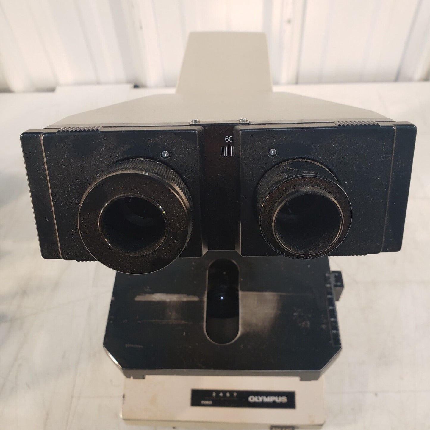 Olympus BH-2 Microscope Housing BHTU WITHOUT Lamphouse, Eyepieces, or Objectives