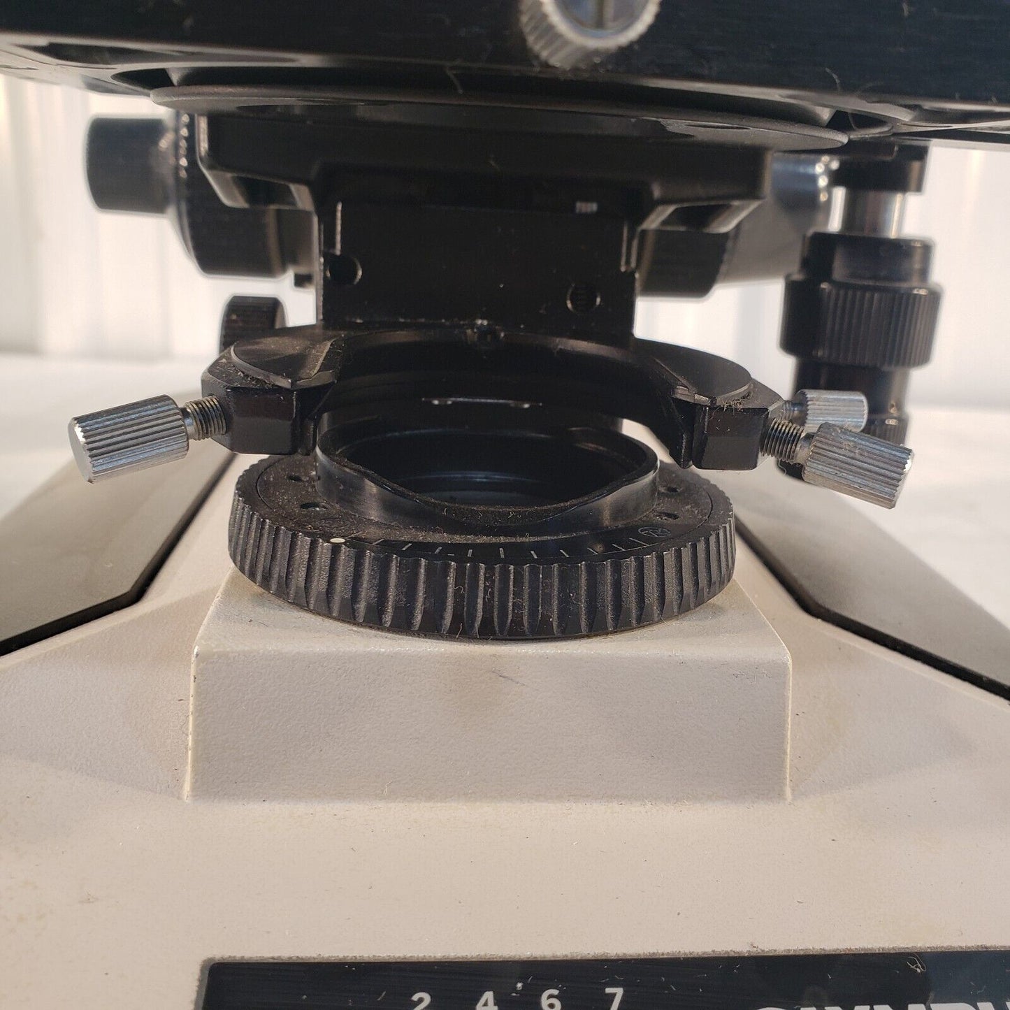 Olympus BH-2 Microscope Housing BHTU WITHOUT Lamphouse, Eyepieces, or Objectives