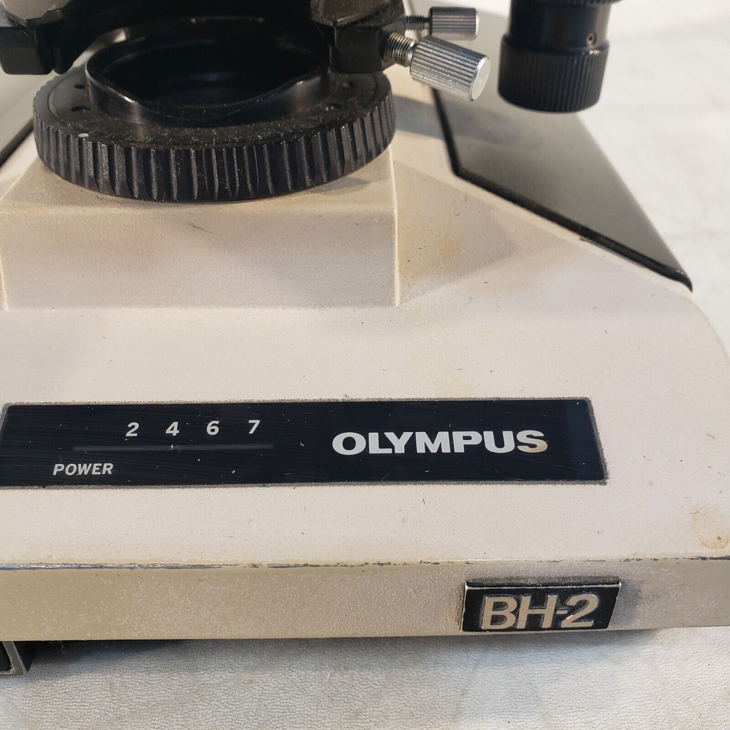 Olympus BH-2 Microscope Housing BHTU WITHOUT Lamphouse, Eyepieces, or Objectives