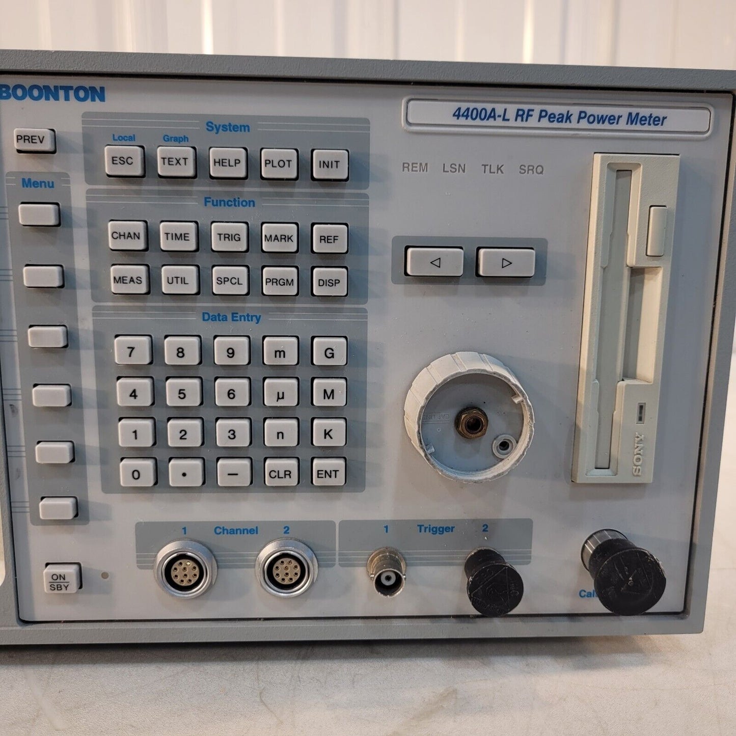 *No HDD or FPGA Board* Boonton 4400A-L RF Peak Power Meter w/ New CMOS Battery