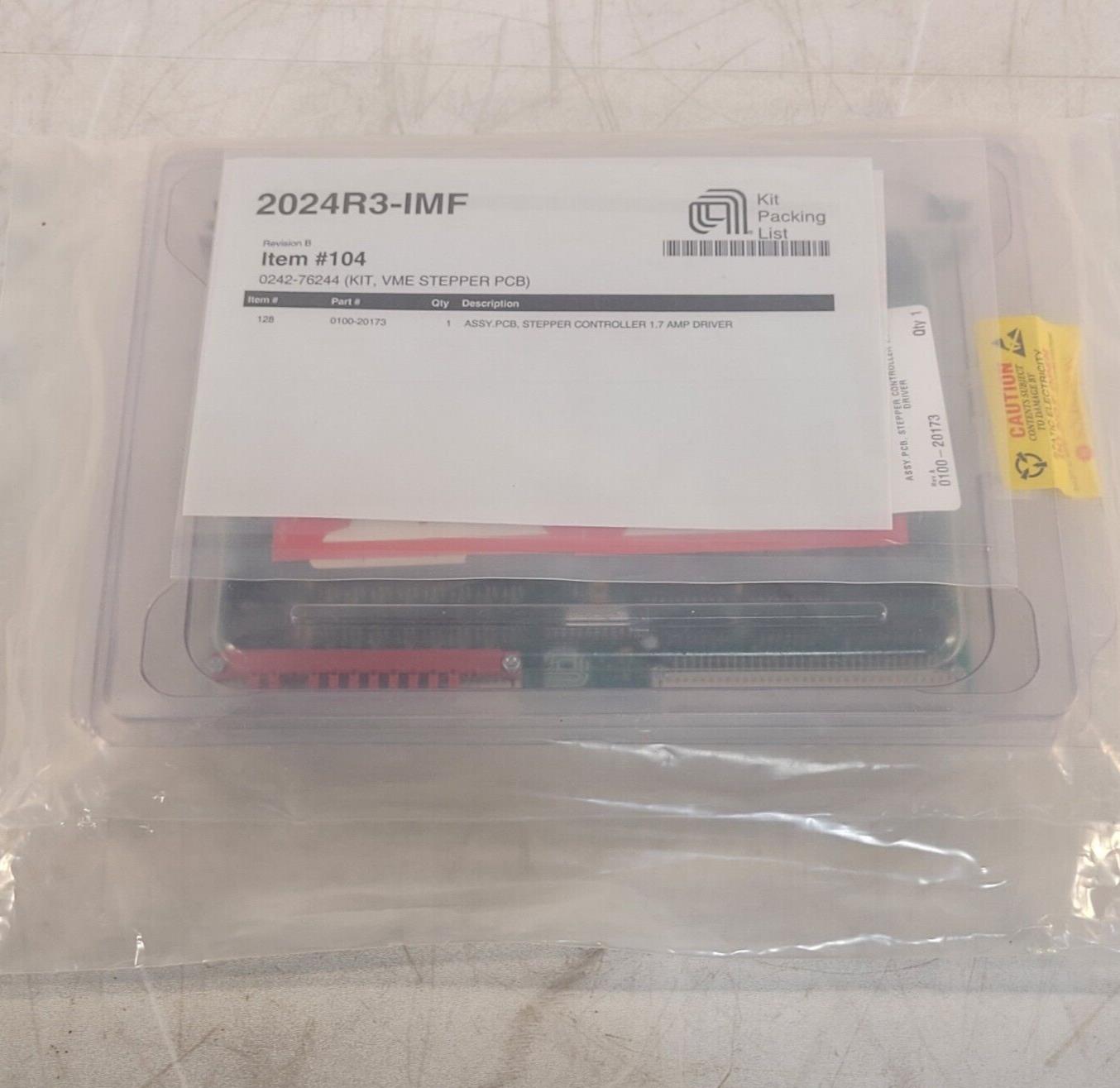 Applied Materials AMAT 0242-76244 VME Stepper PCB Kit 2024R3-IMF 0100-20173