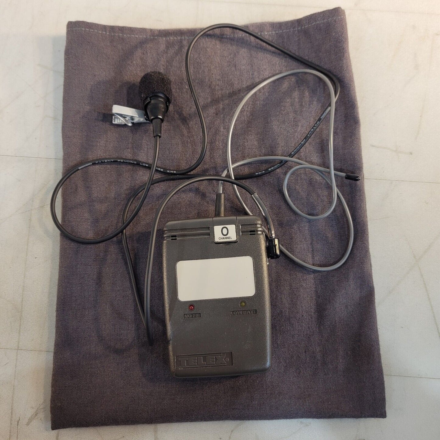 Telex TW-6 Soundmate Microphone/Transmitter With Cloth Cover
