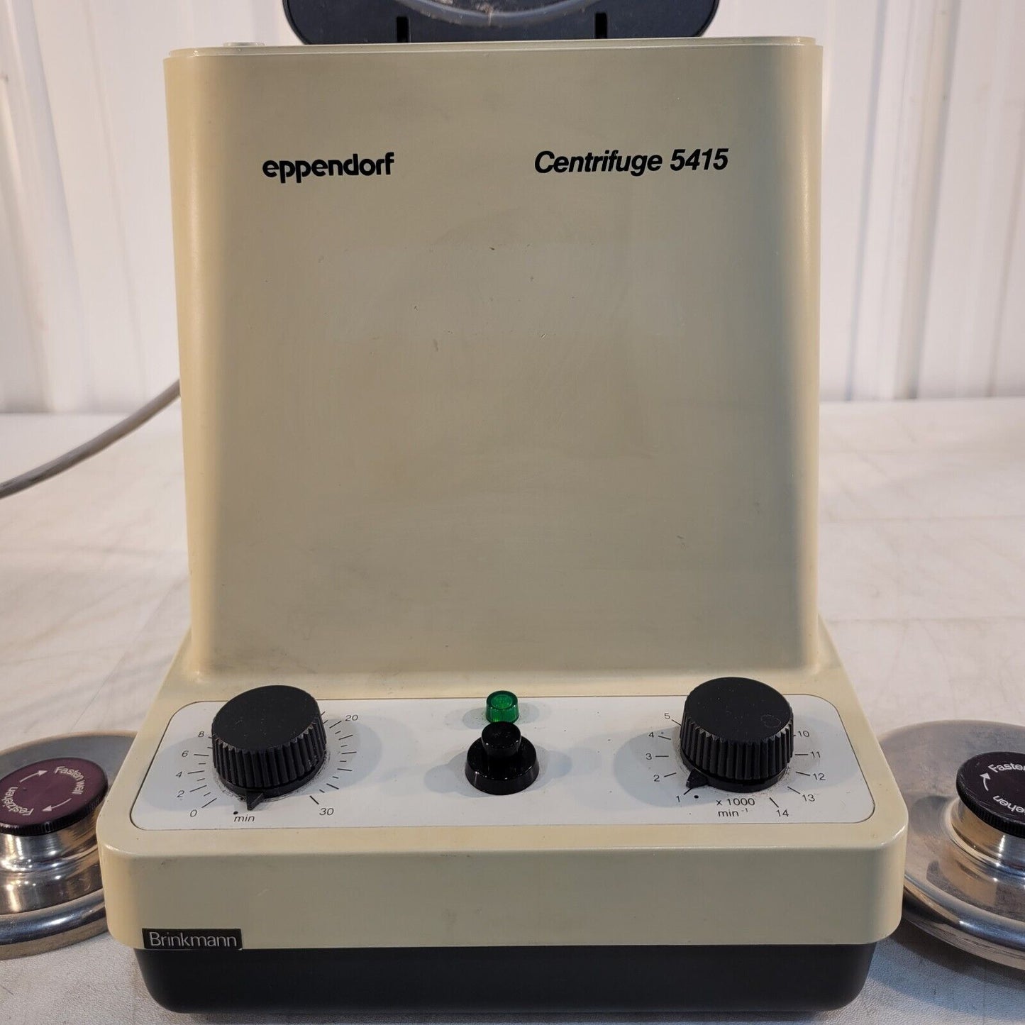 Brinkmann Eppendorf 5415 Centrifuge With Rotors F-45-18-11, F-38-24-8