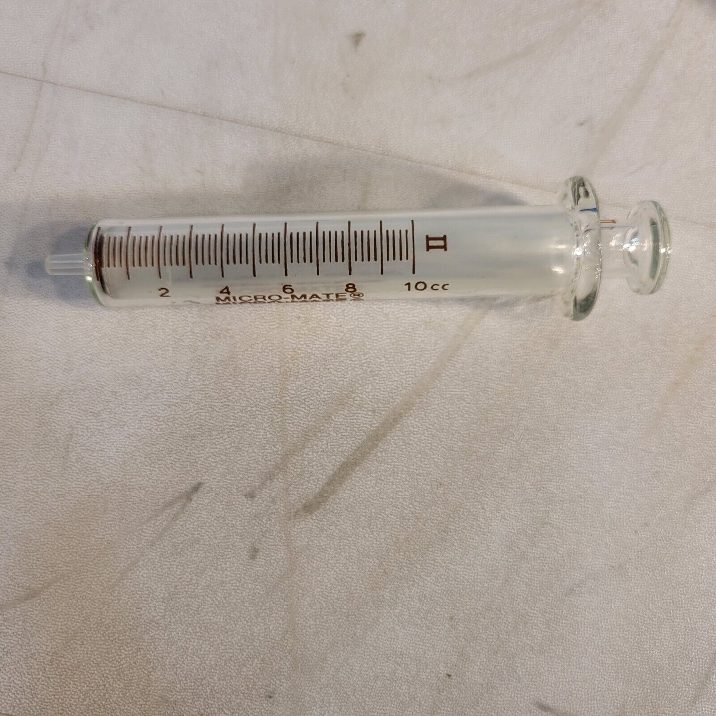 Popper and Sons MICRO-MATE 5 Interchangeable Glass 10cc Scientific Syringes