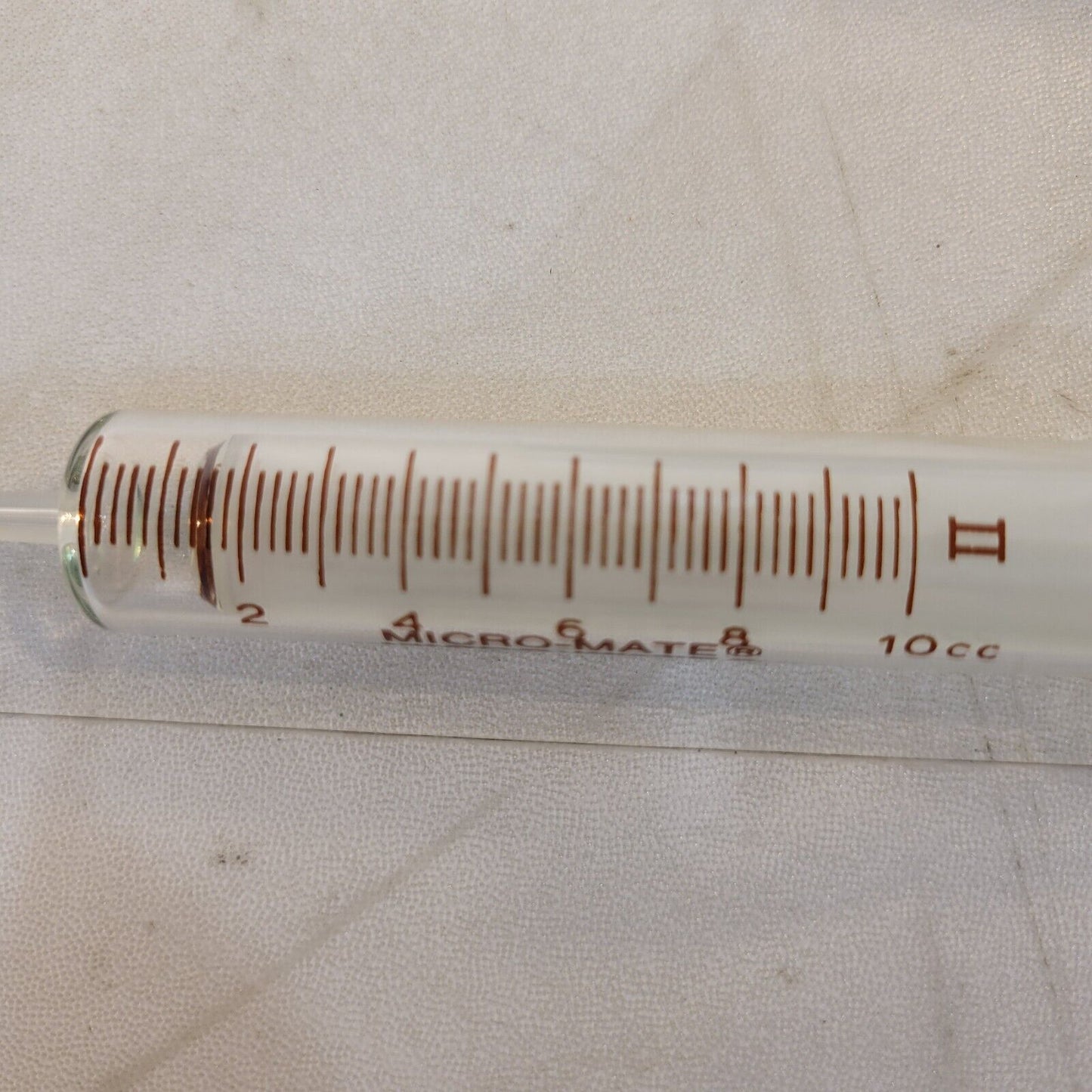 Popper and Sons MICRO-MATE 5 Interchangeable Glass 10cc Scientific Syringes