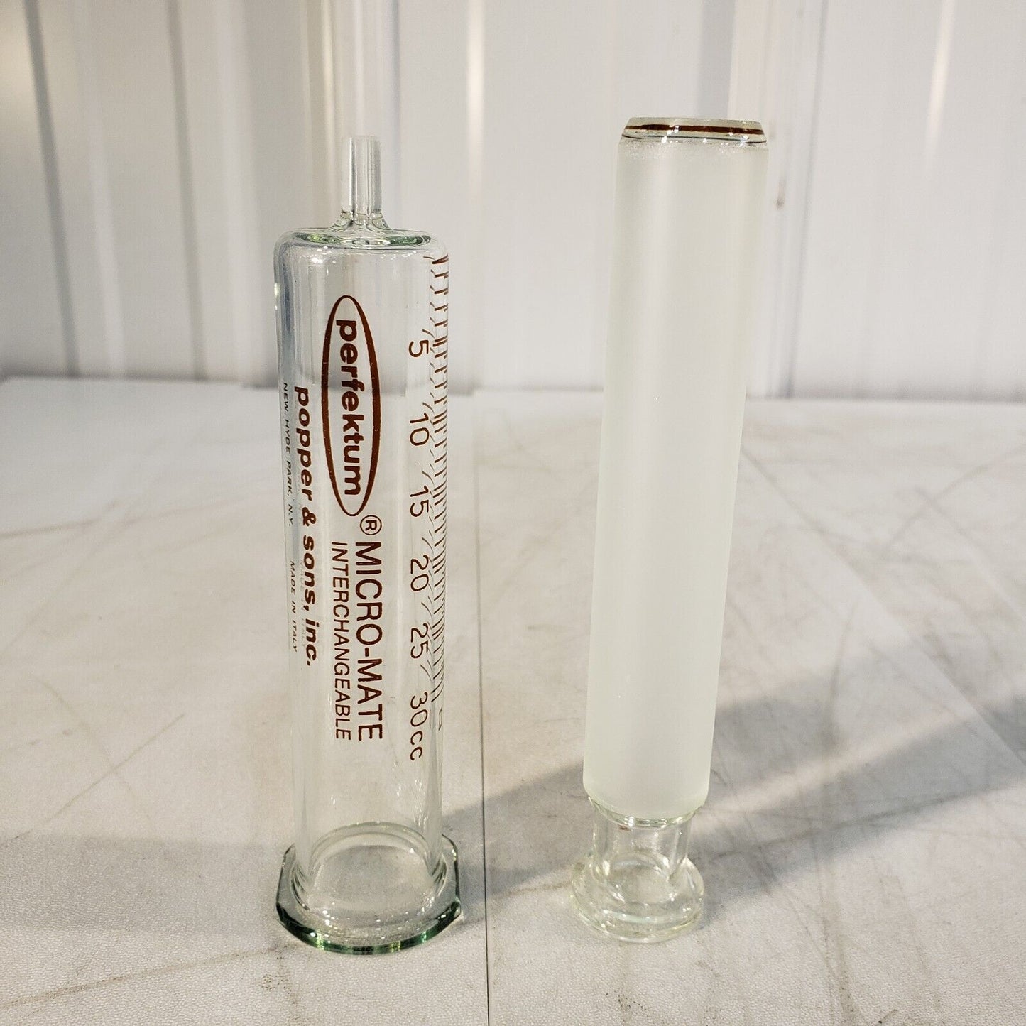 Perfektum Micro-Mate 30cc Interchangeable Scientific Syringe