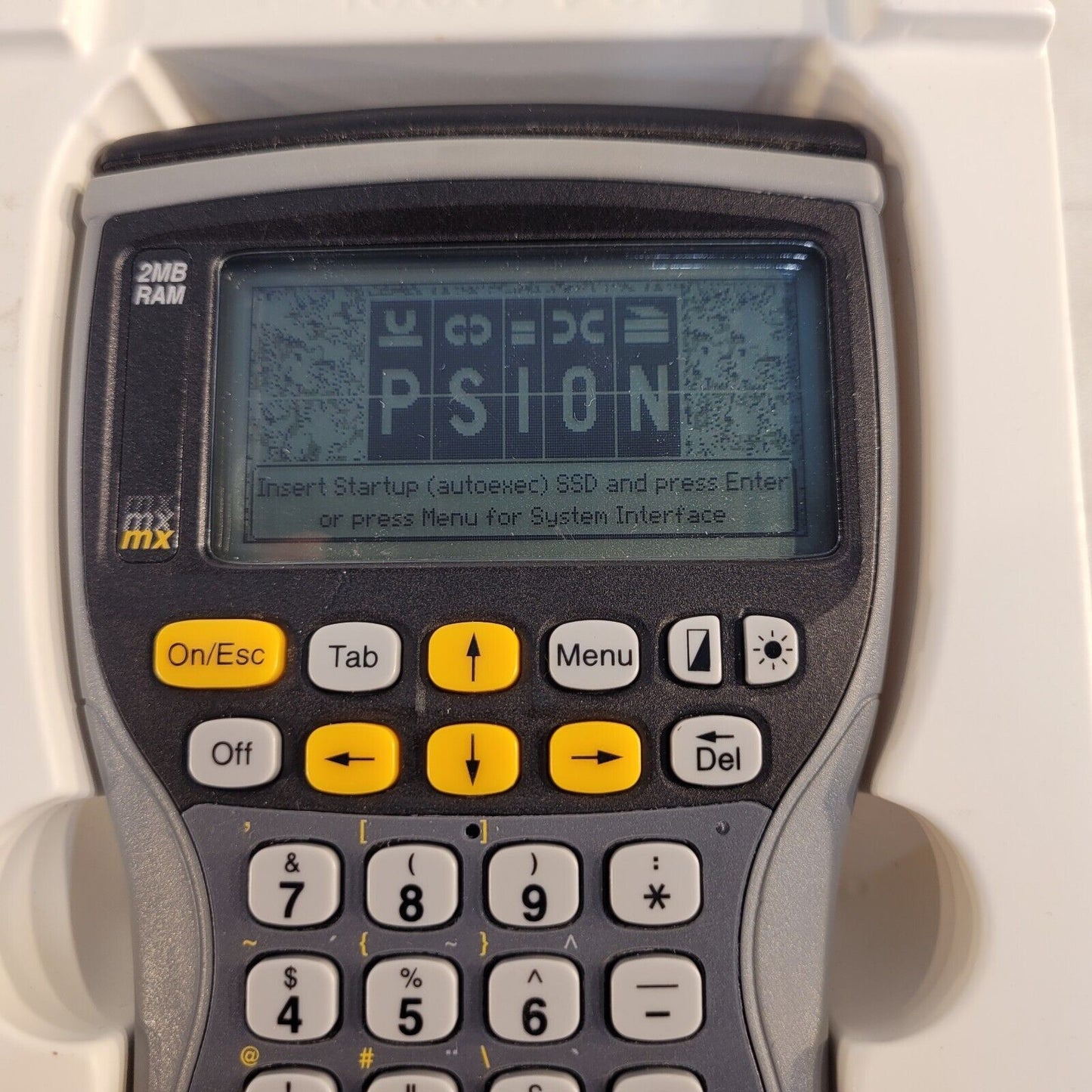 Siemens Moby Psion mx workabout Mobile Hand Held Computer Terminal 2MB Ram