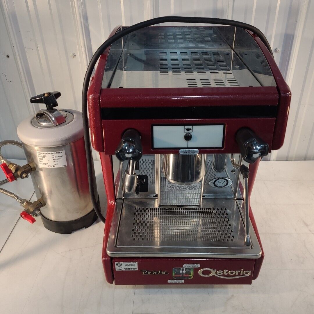 Astoria Perla AEP 1NJUN Espresso Cappuccino Machine 1 Group w/ LT8 Water Softner