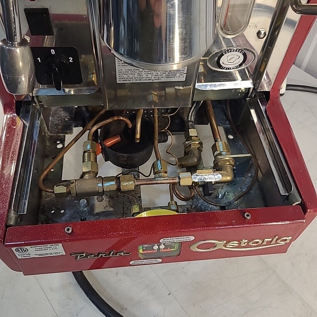 Astoria Perla AEP 1NJUN Espresso Cappuccino Machine 1 Group w/ LT8 Water Softner