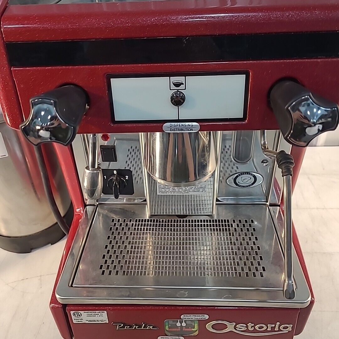 Astoria Perla AEP 1NJUN Espresso Cappuccino Machine 1 Group w/ LT8 Water Softner