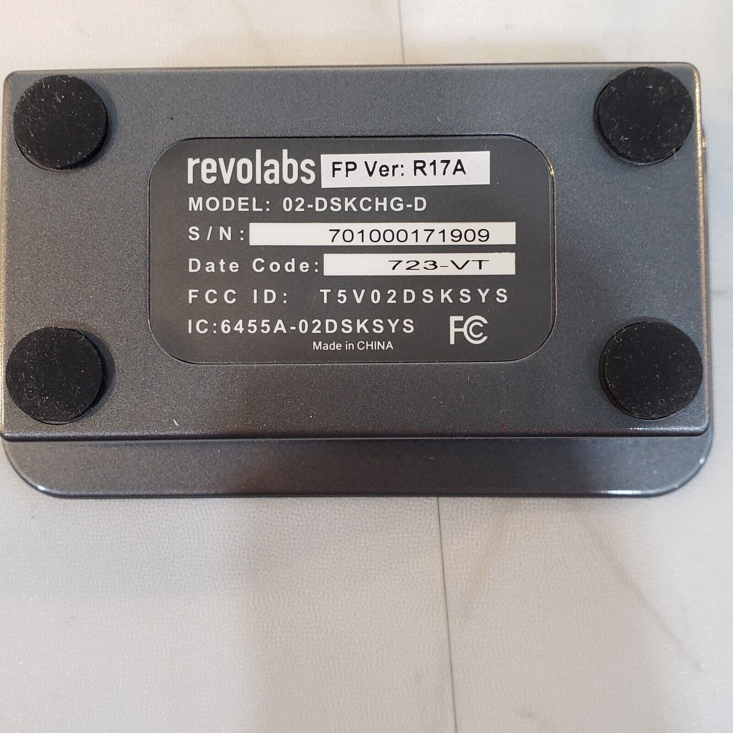 Revolabs 02-DSKSYS-D Xtag Wireless Microphone System