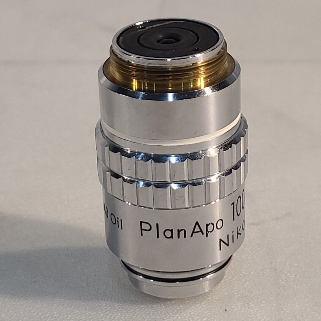 Nikon Plan Apo 100/1.40 100x Microscope Objective Lens Tested Working