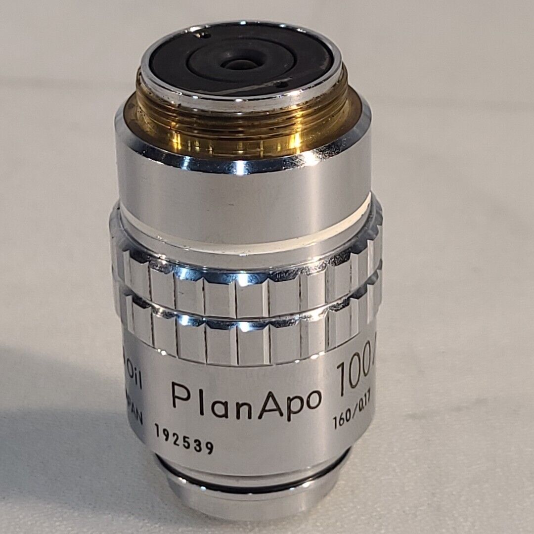 Nikon Plan Apo 100/1.40 100x Microscope Objective Lens Tested Working