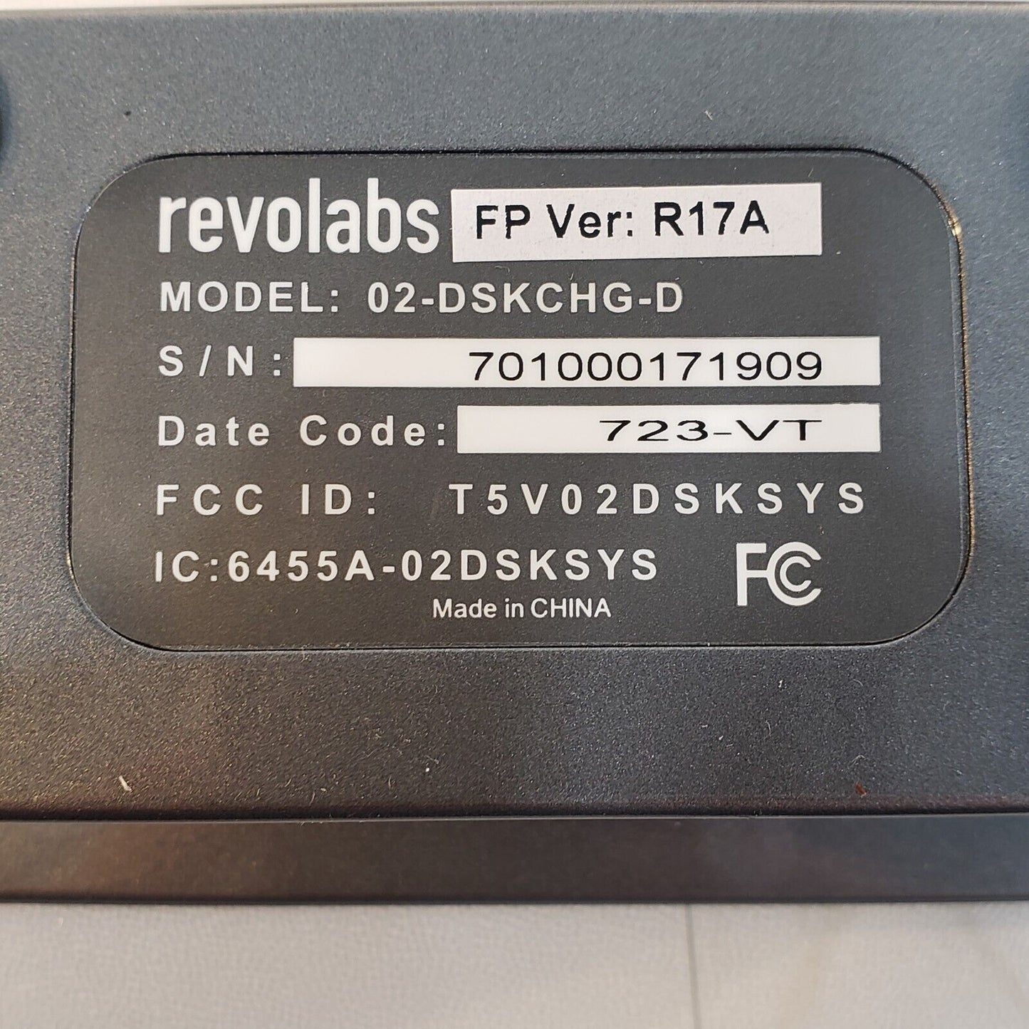 Revolabs 02-DSKSYS-D Xtag Wireless Microphone System