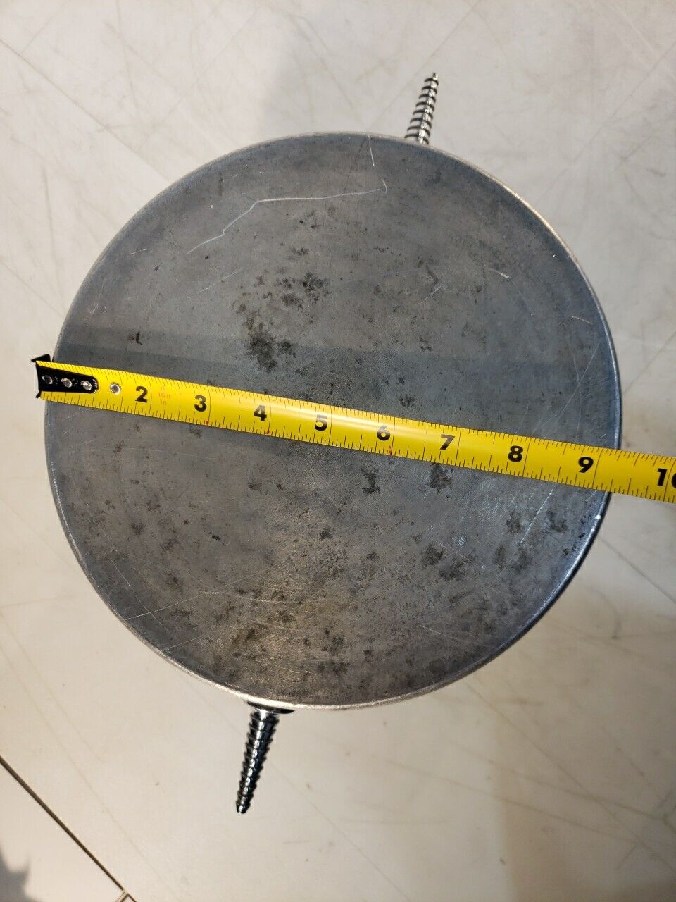 Cast Aluminum Jacketed Mixing Bowl Vessel 8" Diameter Cooling Heating