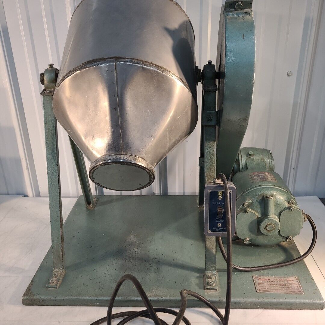 Fluidizer XBTIG Rotary Laboratory Mixer Stirrer Powder Chamber 1/8HP 120V 2.8A
